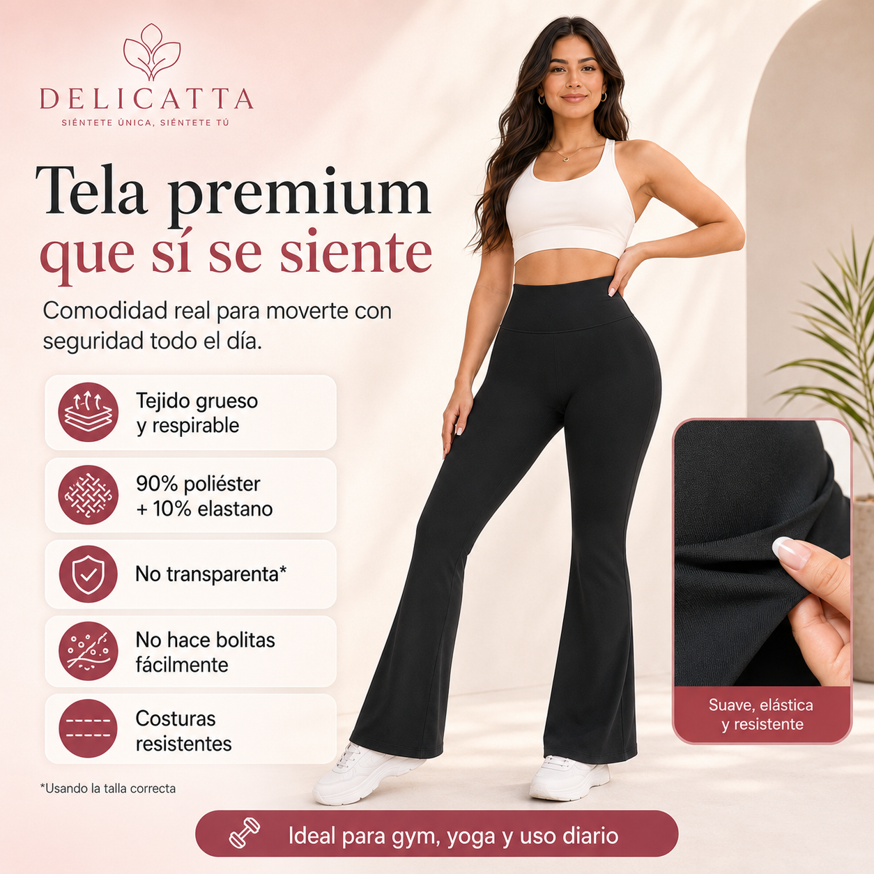CurveFit™ Legging Flare Cintura Alta - Llévate 2 por el precio de 1