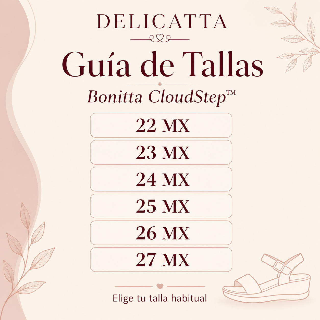 Bonitta CloudStep™ – Sandalias de Confort