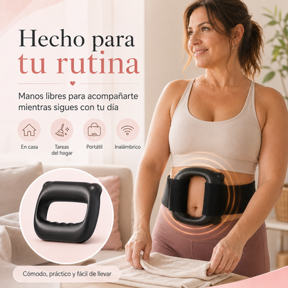 Masajeador Abdominal Portátil de 5 velocidades con correa ajustable