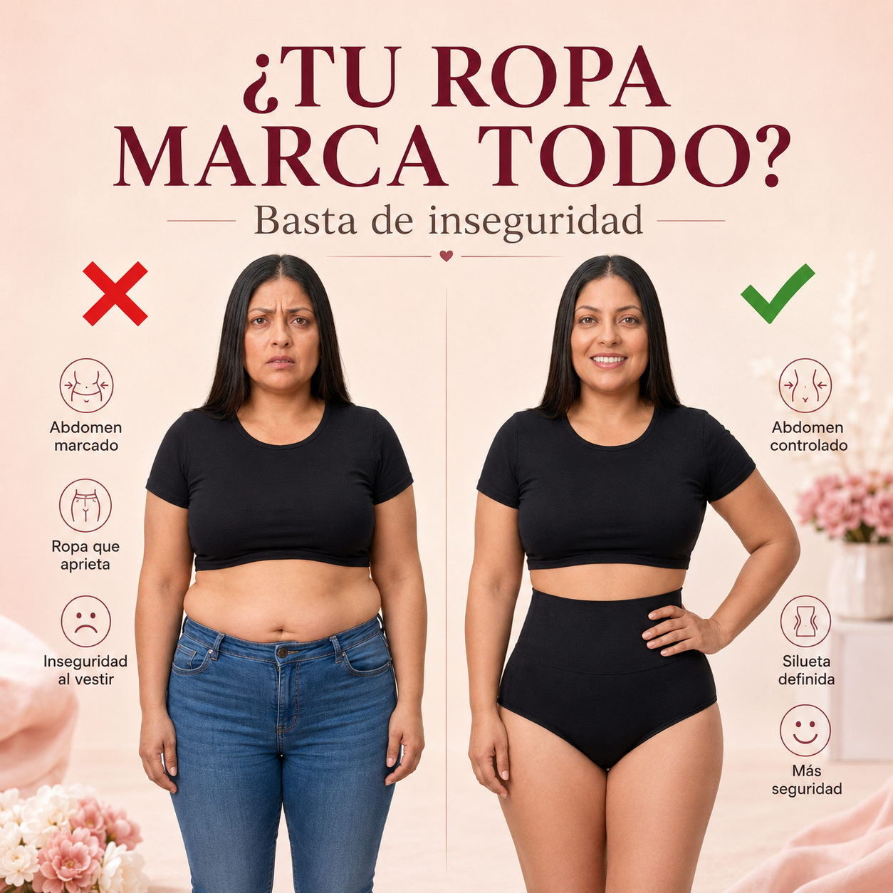 Panty Control de Abdomen Confort™ - Solo Hoy Paga 2 y Llévate 5