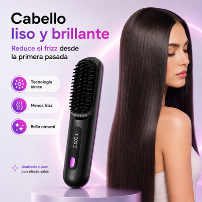 Cepillo Alisador Portátil - Beauty Max Pro
