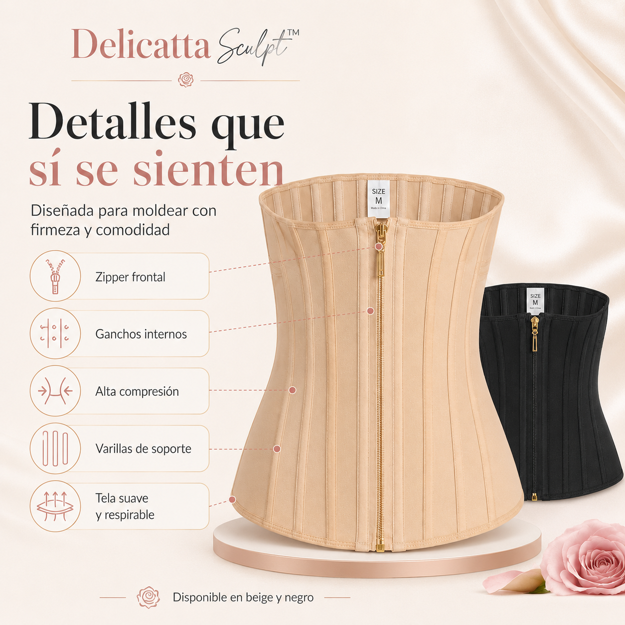 Cinturilla Modeladora Bella - Solo Hoy Compra 1 y llévate 2