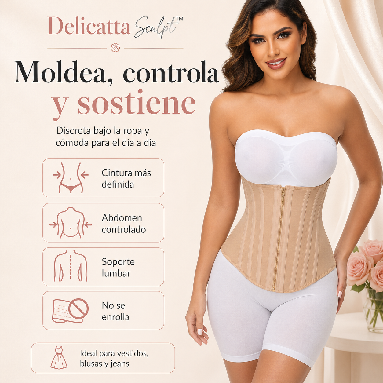 Cinturilla Modeladora Bella - Solo Hoy Compra 1 y llévate 2